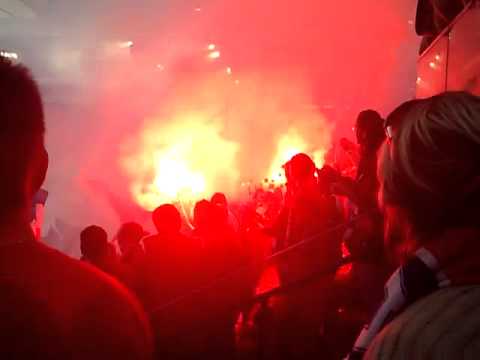 Wisła Kraków - Śląsk Wrocław 06.05.12 Oprawa Wisły