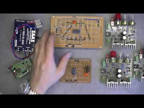 Parts for a 400 Hz tri-phase power supply project