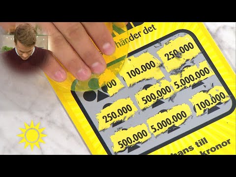 Glada trissvinnaren ”Oj, shit! Nu ska jag åka skidor i Japan” - Nyhetsmorgon (TV4)