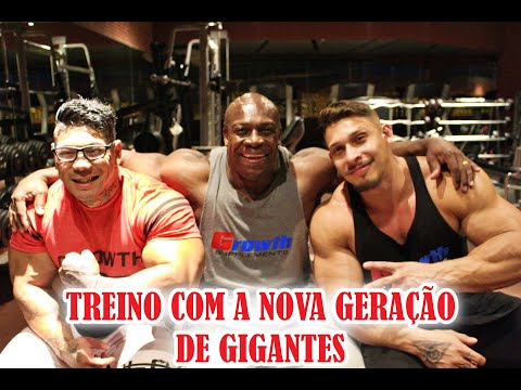 TREINO COM A NOVA GERAÇÃO DE GIGANTES - ALEX DOS ANJOS, JAPA MORFO E RAMON DINO