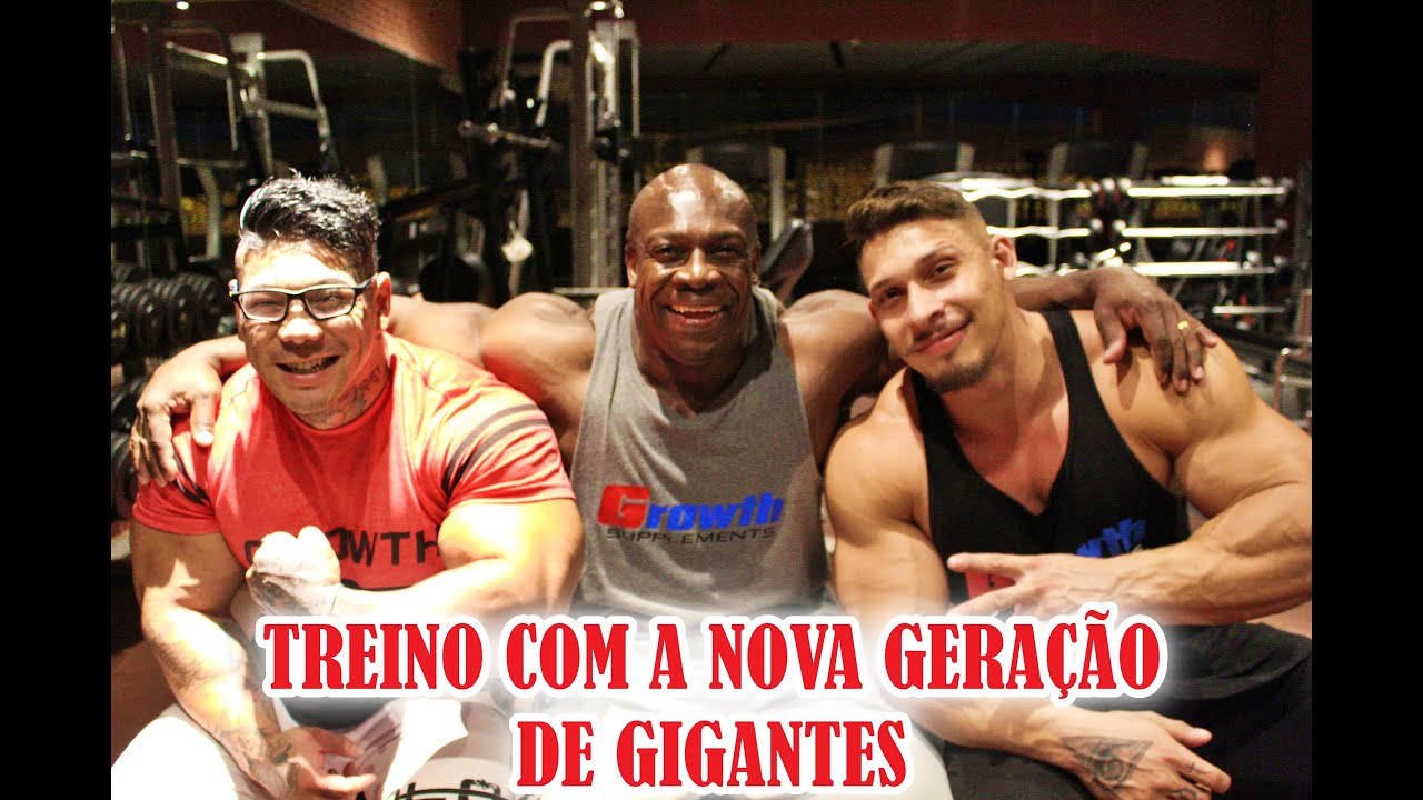 TREINO COM A NOVA GERAÇÃO DE GIGANTES - ALEX DOS ANJOS, JAPA MORFO E RAMON DINO