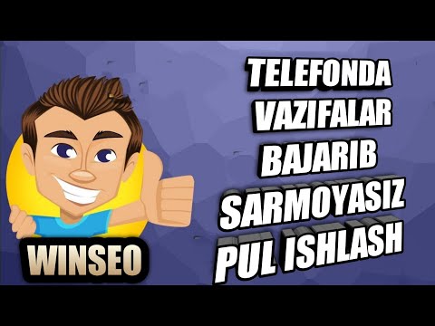 Winseo Сармоясиз пул ишлаш проектлани удари