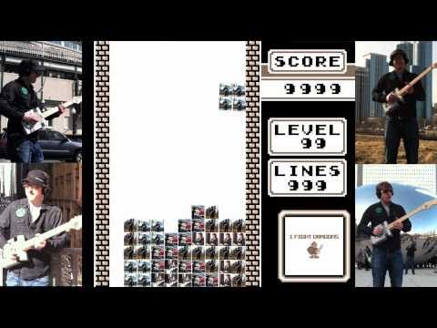 Packy Plays Tetris - with a Nintendo Guitar