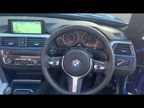 BMW 420D M SPORT CONVERTIBLE FOR SALE IN ESTORIL BLUE