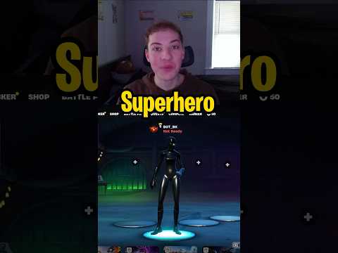 HOW TO GET THE ALL BLACK SUPERHERO SKIN IN FORTNITE #fortnite #fortniteshorts #shorts