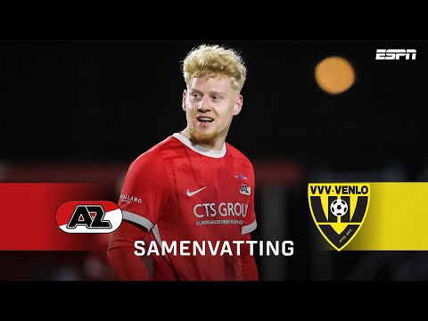 HEERLIJKE GOAL ACHTER STANDBEEN in ZEVENKLAPPER 🤩 | Samenvatting Jong AZ - VVV-Venlo