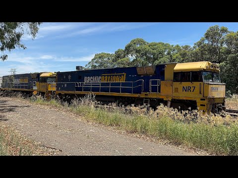30/12/25 - Pacific National 3SB5 departing Chullora with NR7 and NR69