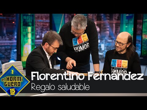 Florentino Fernández sorprende a Pablo con un regalo saludable: "Es una puta mierda" - El Hormiguero