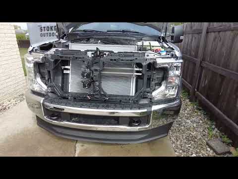 FORD truck grill removal! HOW TO? THE RIGHT WAY!