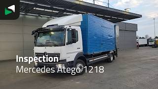 Venta de Mercedes-Benz Atego 1218 4X2 12tonner LOW Mileage! BDF + box Cruise control Au camión de contenedores - Imagen 4 | Autoline UY Mercedes-Benz Atego 1218 4X2 12tonner LOW Mileage! BDF + box Cruise control Au camión de contenedores | Imagen 4 - Autoline