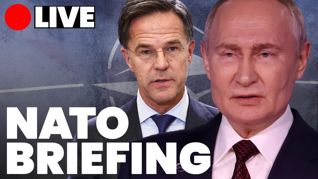 🔴 LIVE: Nato chief Rutte speaks on Ukraine crisis