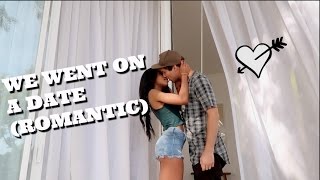 WE WENT ON A DATE! (ROMANTIC)