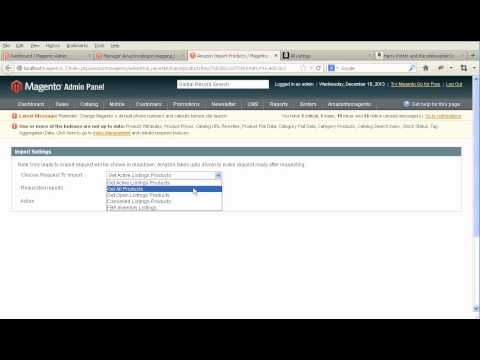 Amazon2Magento Category Mapping