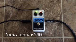 ELECTRO-HARMONIX Nano Looper 360 - відео 5