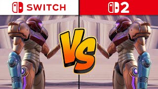Switch 2 vs Switch 1 - Metroid Prime 4 Graphics Comparison