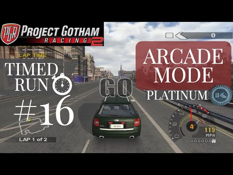 Project Gotham Racing 2 Arcade Mode Platinum  |  Let's Play  |  Timed Run #16