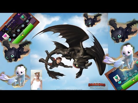 Titan Uprising New Update|| Light Fury Thrill Drill And Toothless Quest