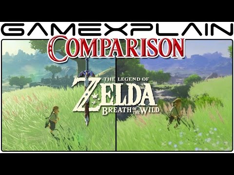 Comparativa Switch: Breath of the Wild en TV Vs. portátil Comparativa Switch: Breath of the Wild en TV Vs. portátil