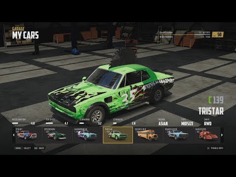 Wreckfest Ep40 Customizing the Cars and Racing