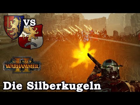 Die Silberkugeln Imperium vs Bretonen Legatus vs Xiphos - Total War: Warhammer 2