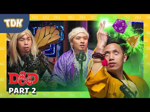 Colleagues try Dungeons & Dragons for the first time! (PART 2) | #TDK Game Nights EP2