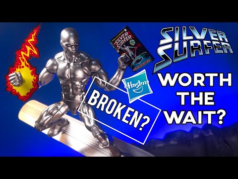 Marvel Legends Silver Surfer Mini Comic Wave 2 Review | Pinless Upgrade… But Is It Worth It?