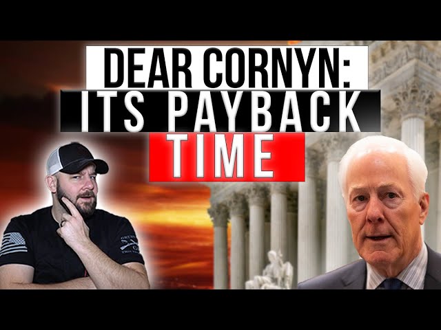 ITS PAYBACK TIME: New Senate GOP Rushes Vote For New Leader… Time To SINK RINO CORNYN FOREVER…