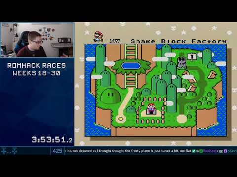 Romhack Races Week 29 - "Snake Block Factory" by NorthwestKendall