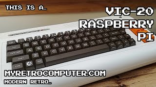 This is a Vic-20 Raspberry Pi Computer
