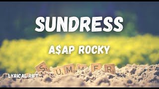 Sundress - A$AP Rocky [High Quality] [Audio Visualizer]