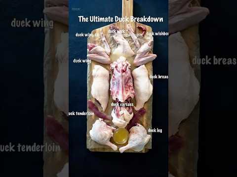 The Ultimate Duck Breakdown: Get Free Fat, Stock & 3 Meals From 1 Bird! (No Waste!)