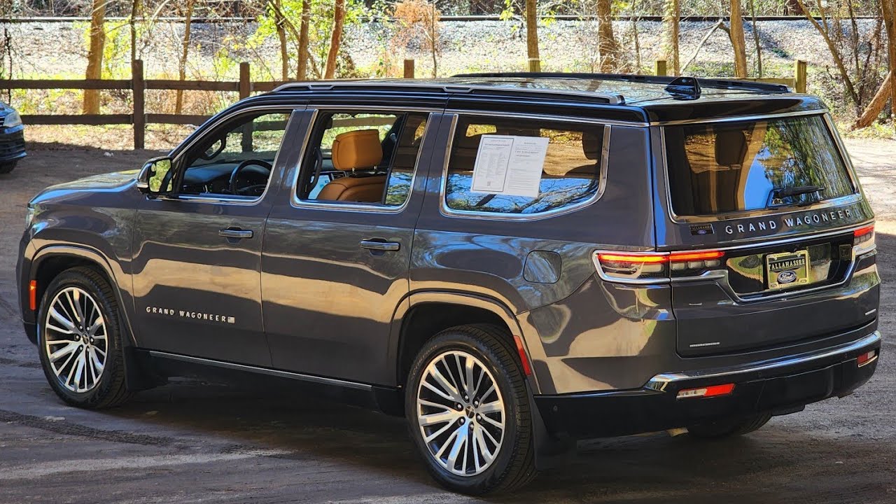 Virtual Test Drive: 2022 Jeep Grand Wagoneer Series III 6.4L ...