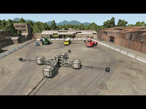 Beamng large spinner chains vs all car