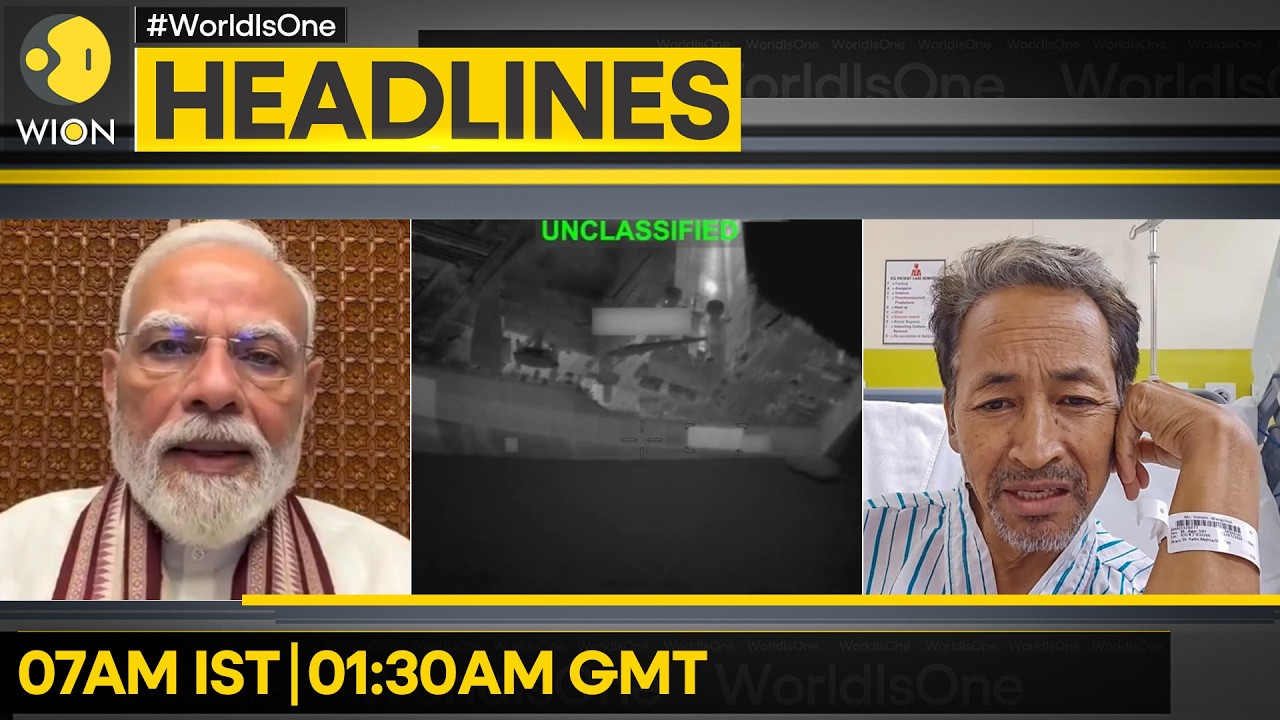 Wangchuk Denies Government Deal | PM Modi Thanks Youth for Support | WION Headlines