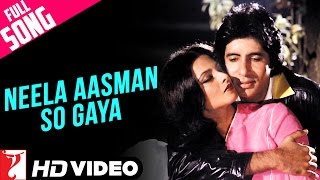 Neela Aasman So Gaya (Male) - Full Song HD | Silsila