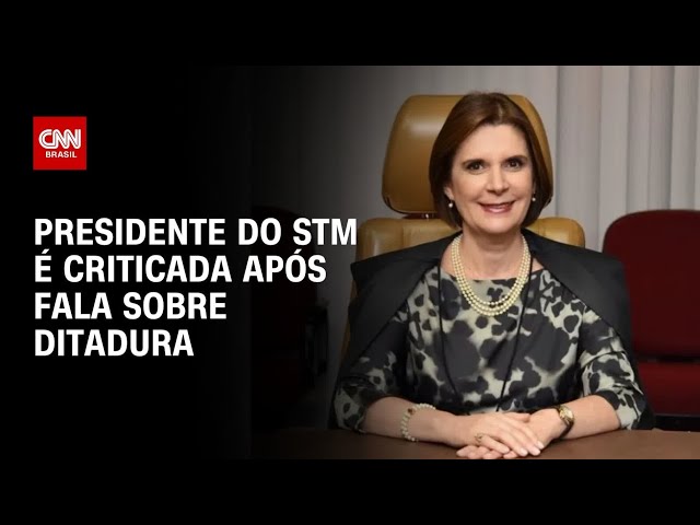 Ministro do STM rebate declaração da presidente do tribunal sobre a ditadura | CNN PRIME TIME