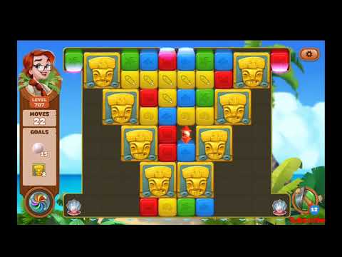 Lost Island Blast Adventure Level 707 NO BOOSTERS - A S GAMING