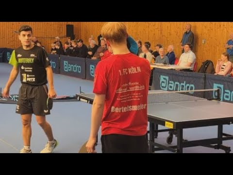 😮Der BESTE DEUTSCHE ANTISPIN Spieler macht DRUCK🔥 | A.Bertelsmeier(2483TTR) : C.Mühlbach(2345TTR)