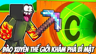 Thử Thách Đào Xuyên Thế Giới Bên Kia Khám Phá Bí Mật Của Lũ Bạn Thân Trong Minecraft Siêu Bất Ổn 🤣