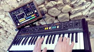 Video thumbnail for Roland RS-09 MKII string and organ synth by ohm_studi_ohm
