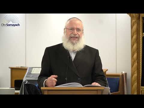 Part 1 - Ohr Somayach Yarchei Kallah - Shlichus B'Mitzvos | Shiur by Harav Asher Weiss Shlita | 5784