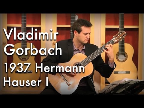 Prelude from Bach's Lute Suite #2 played by Vladimir Gorbach
