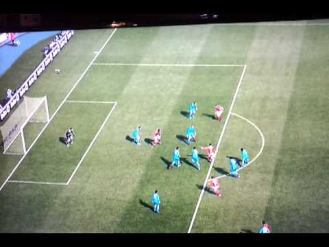 PES 12 / Ps3 goal from Bruno Cesar benfica vs Dynamo Zagreb 3:0 goals