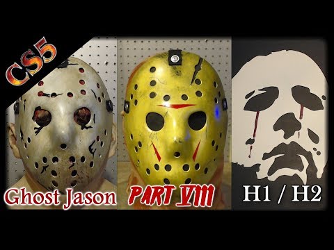Jason part 8 mask, Never Hike Alone Mask and Micheal Myers Metal likeness