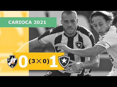 Vasco (3) 0 X 1 (0) Botafogo - Gol + pênaltis - 22/05 - Campeonato Carioca 2021