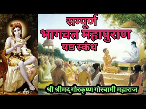 Srimad Bhagavatam | Hindi and Sanskrit | Canto 6 Full | HH Gour Krishna Das Goswami Maharaj Part 6