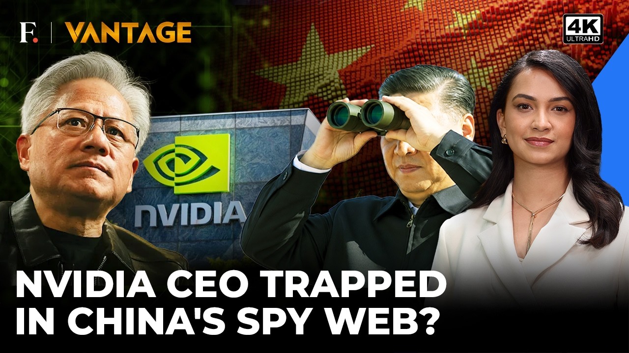 China Traps Nvidia's Jensen Huang For AI Secrets? Why Did Trump Stay Quiet? | Vantage
