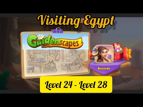 Gardenscapes - All Puzzles - Gameplay PART - 6