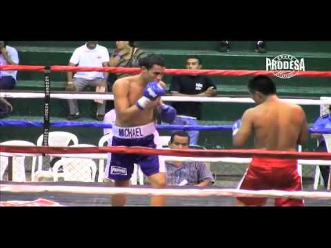 Pelea Michael Mora vs Leonel Hernandez - Prodesa