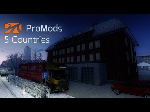 Euro Truck Simulator 2 - Timelapse #24 - Finland, Estonia, Latvia, Lithuania and Poland